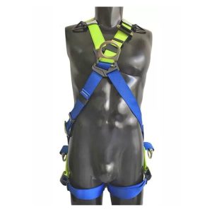 DASS00002 - 167305 ARNÉS BLUE & RED MULTIPROPÓSITO EN X CON 4 PUNTOS