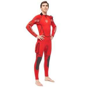 Mono de Rescate Acuático Wave 5/3 mm – Neopreno Alta Visibilidad