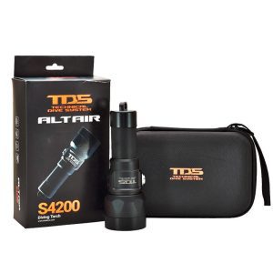 Foco de Buceo TDS Altair S4200 LED 4200 Lumen — Potencia Profesional, Autonomía Extendida y Resistencia en Profundidad